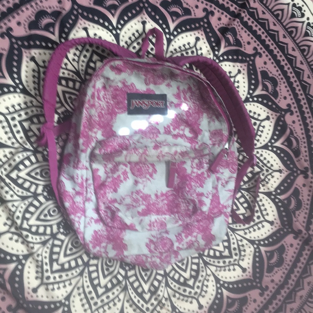 Jansport floral backpack